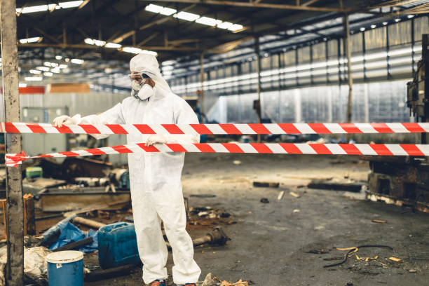 Professional Hoarding Cleanup technician working in Stockbridge, GA